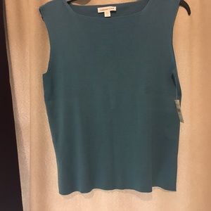 NWT Coldwater Creek size L sweater knit shell